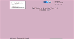 Desktop Screenshot of groomingbybrandy.com